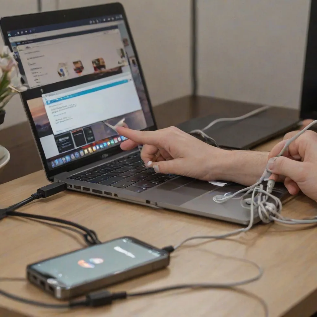 Jak udostępnić Internet z telefonu na komputer przez usb?