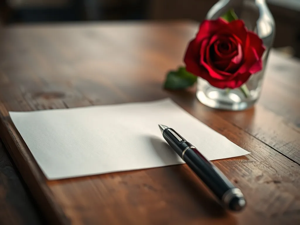 Jak napisać krótki list pożegnalny do ukochanej osoby?